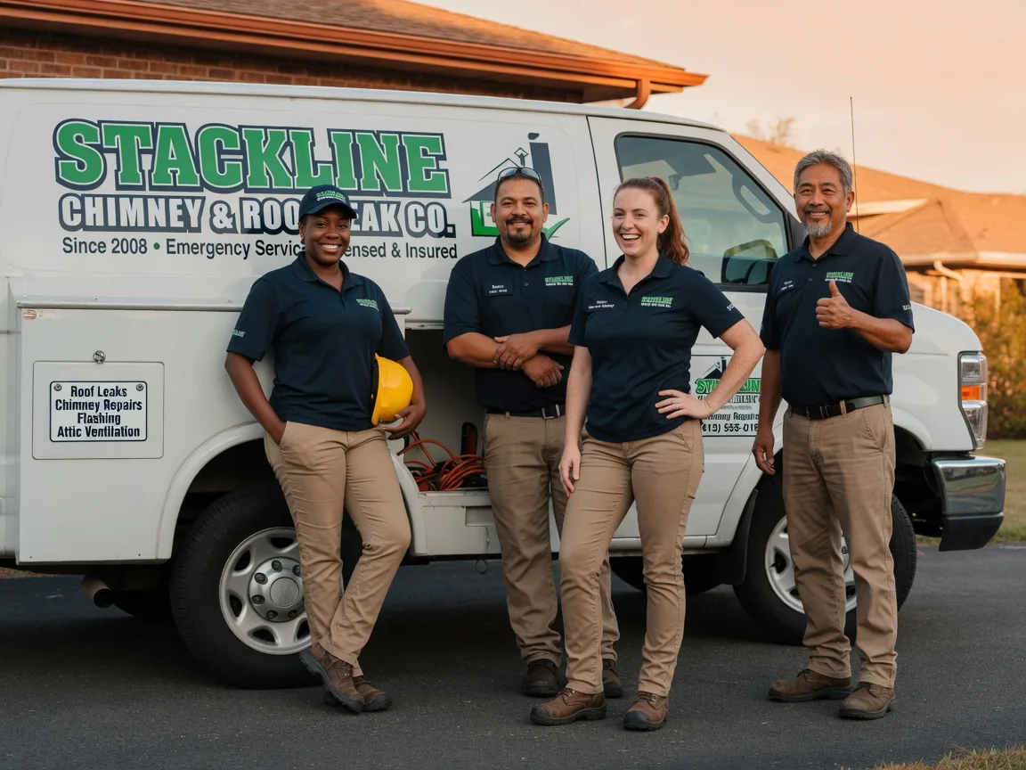 Chimney flashing repair company in Crozier, VA